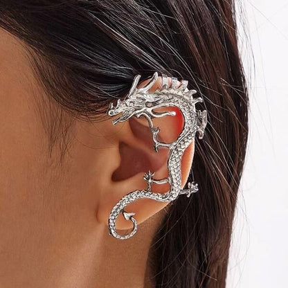Aretes de Dragón de Plata - Charm