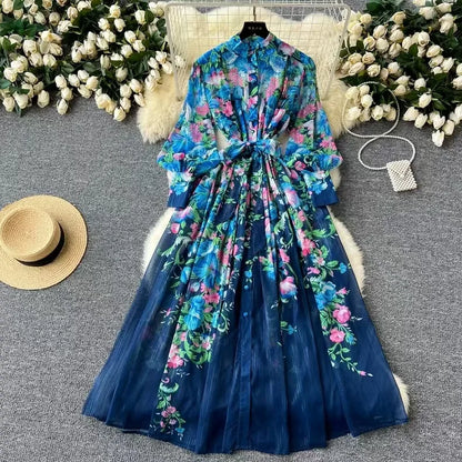Lucy | Boho Floral Summer Dress