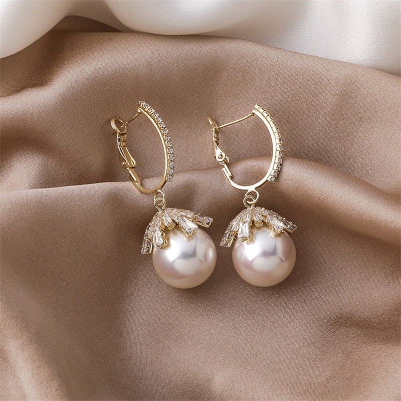 Pendientes de Perlas Malia