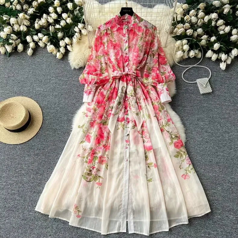 Lucy | Boho Floral Summer Dress