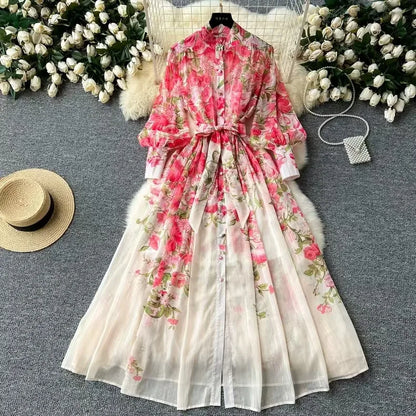 Lucy | Boho Floral Summer Dress