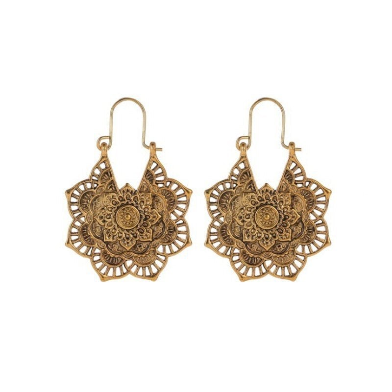 Pendientes Mandala de Loto