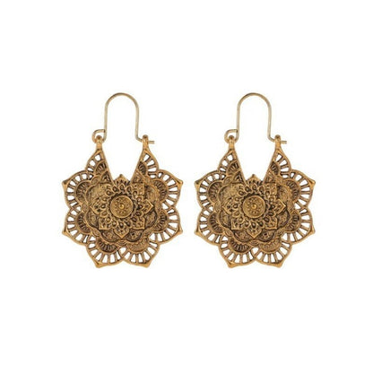 Pendientes Mandala de Loto