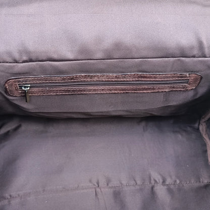 "Bolsa de fin de semana marrón oscuro de Zwei Taschen" podría reescribirse como "Bolsa de fin de semana marrón oscuro de Zwei Taschen".
