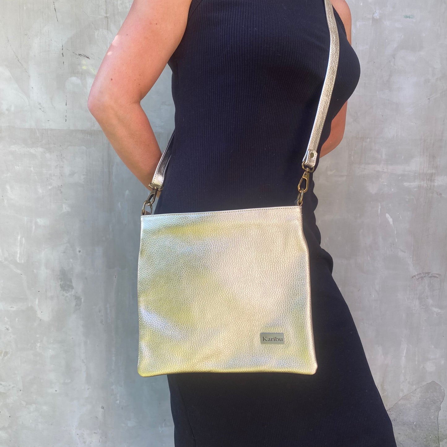 Cartera Emma Gold