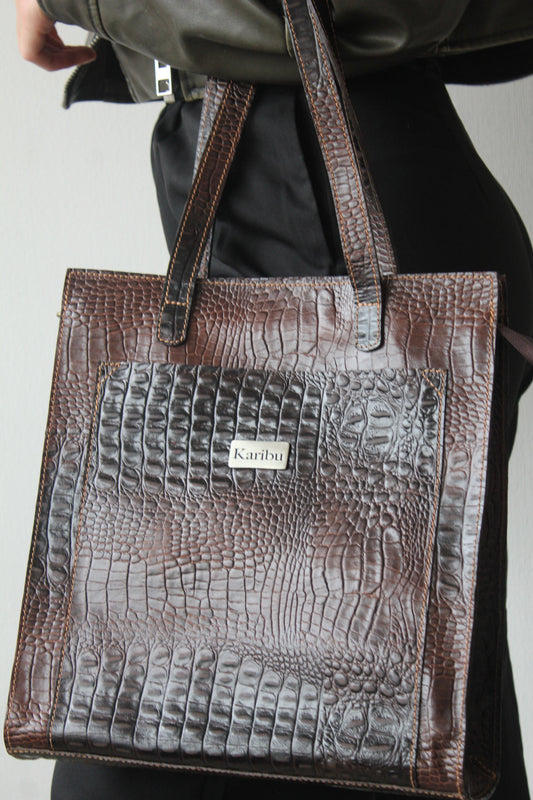 Billetera Maria Kaffee de Piel de Pitón - Elegante billetera de cuero de pitón