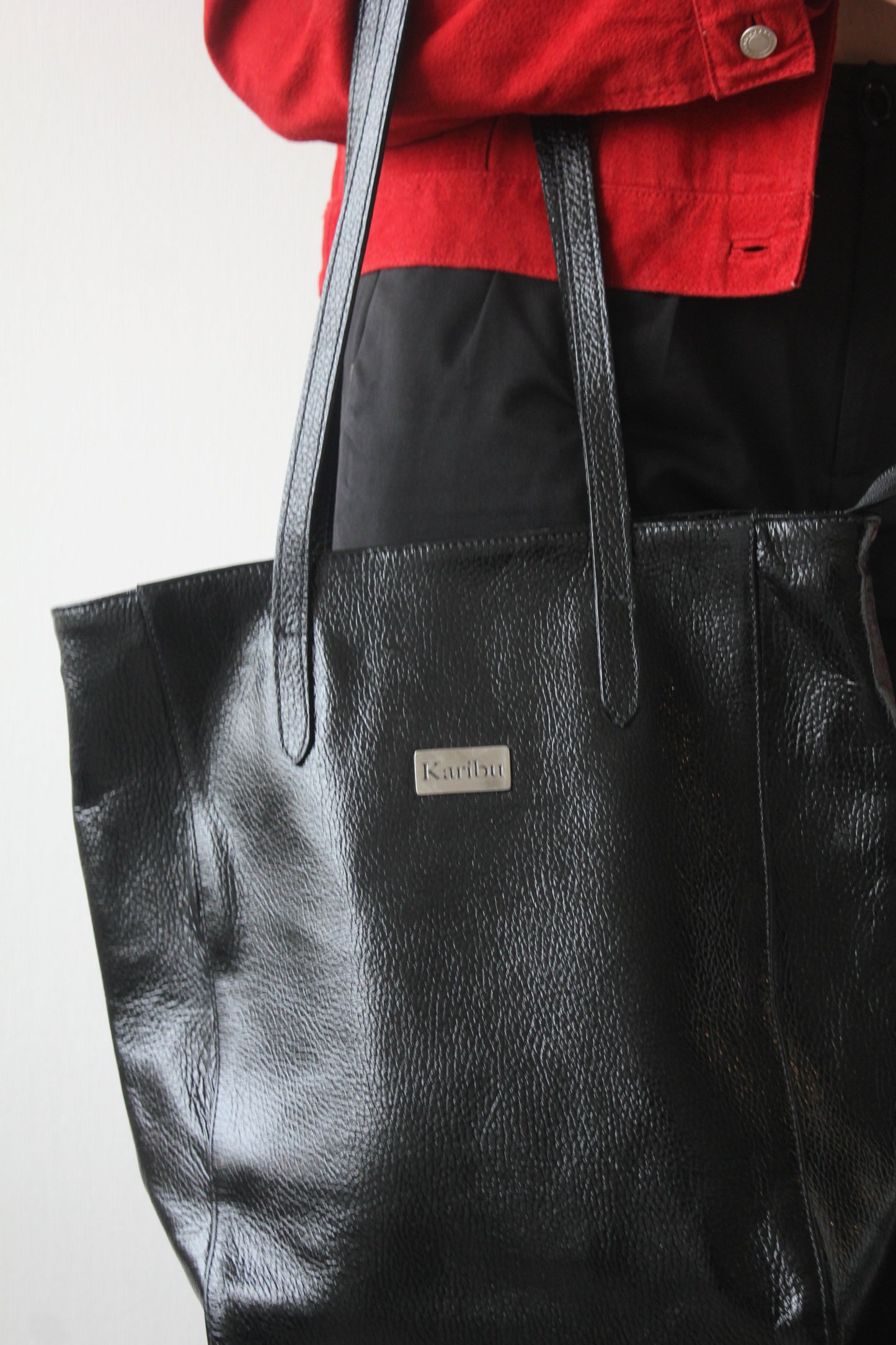 Cartera Brillante Jacinta Schwarze