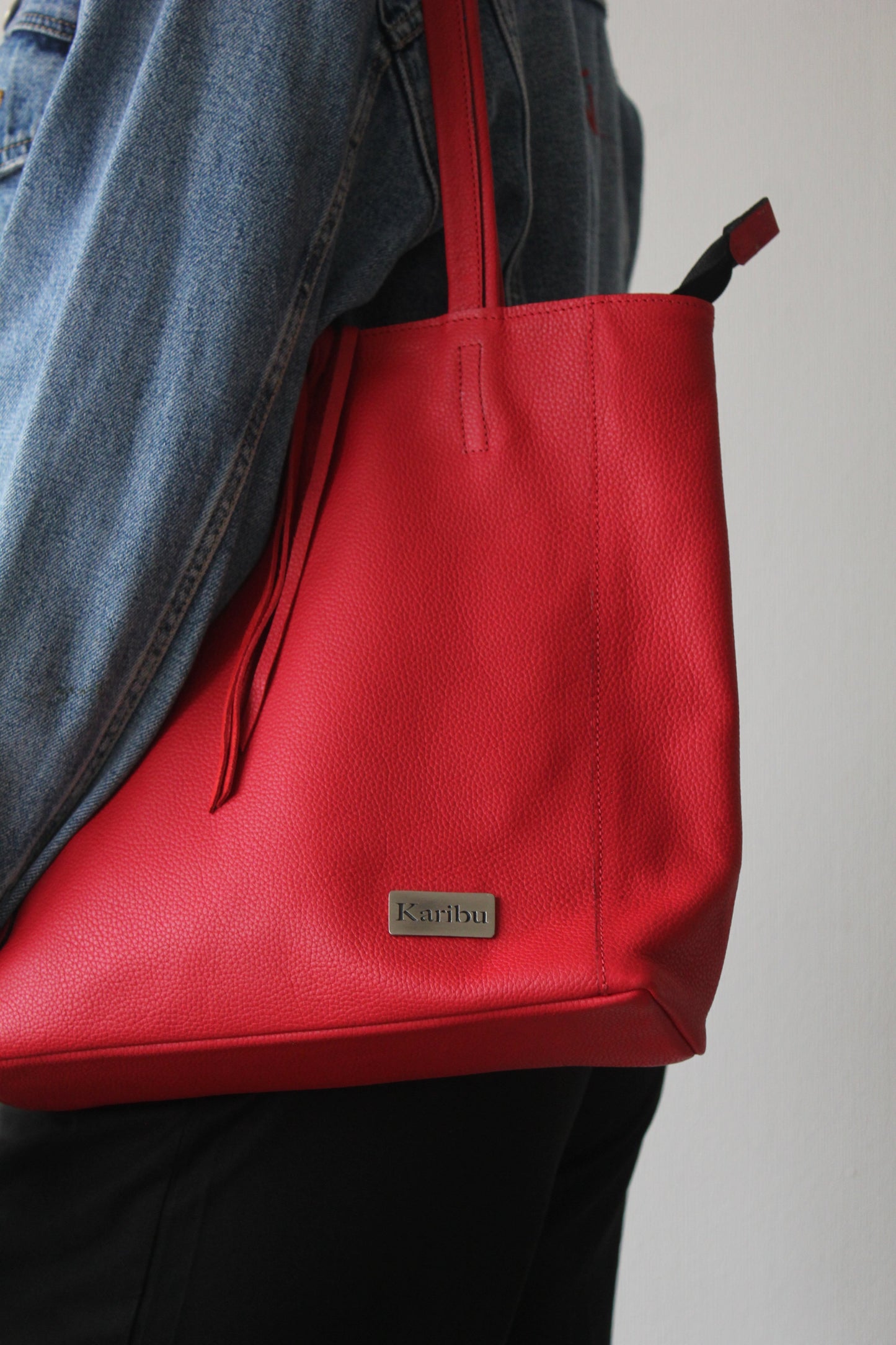 Cartera roja estilo Florencia