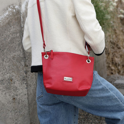 Bolso de Mano Josefa Roja