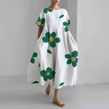 Daisy - Retro Big Swing Loose Maxi Dress