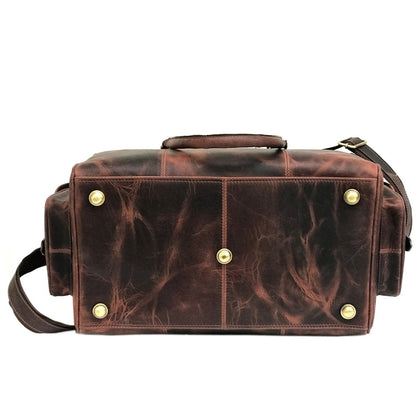 "Bolsa de fin de semana marrón oscuro de Zwei Taschen" podría reescribirse como "Bolsa de fin de semana marrón oscuro de Zwei Taschen".