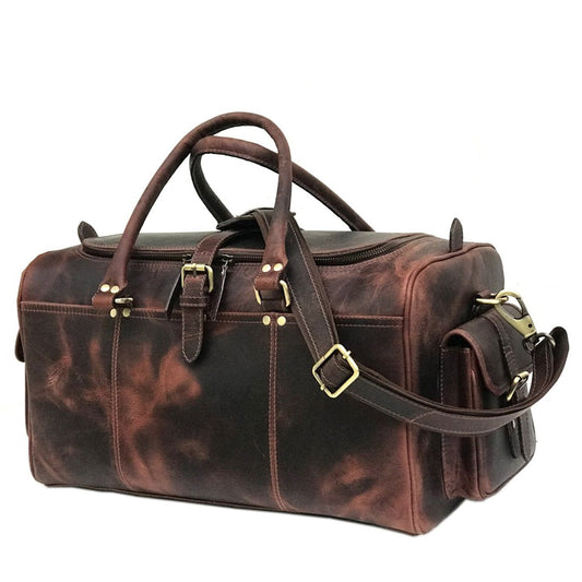 "Bolsa de fin de semana marrón oscuro de Zwei Taschen" podría reescribirse como "Bolsa de fin de semana marrón oscuro de Zwei Taschen".