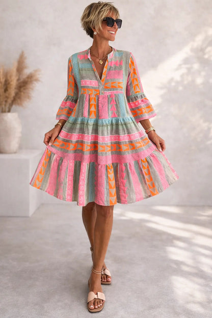Aurabelle™ Vestido Midi Vintage Gracia Atemporal