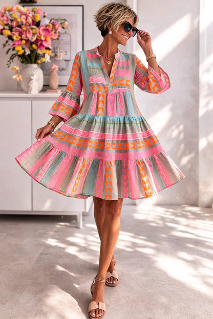 Aurabelle™ Vestido Midi Vintage Gracia Atemporal