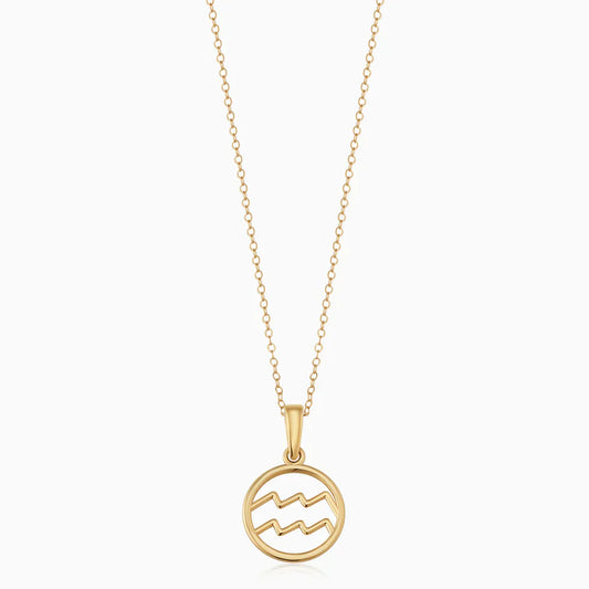 Collar con signo zodiacal | Oro