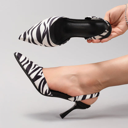 Lauren | Animal Print Slingback Pumps