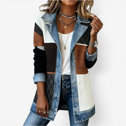 Emilia | Chaqueta de mezclilla unisex