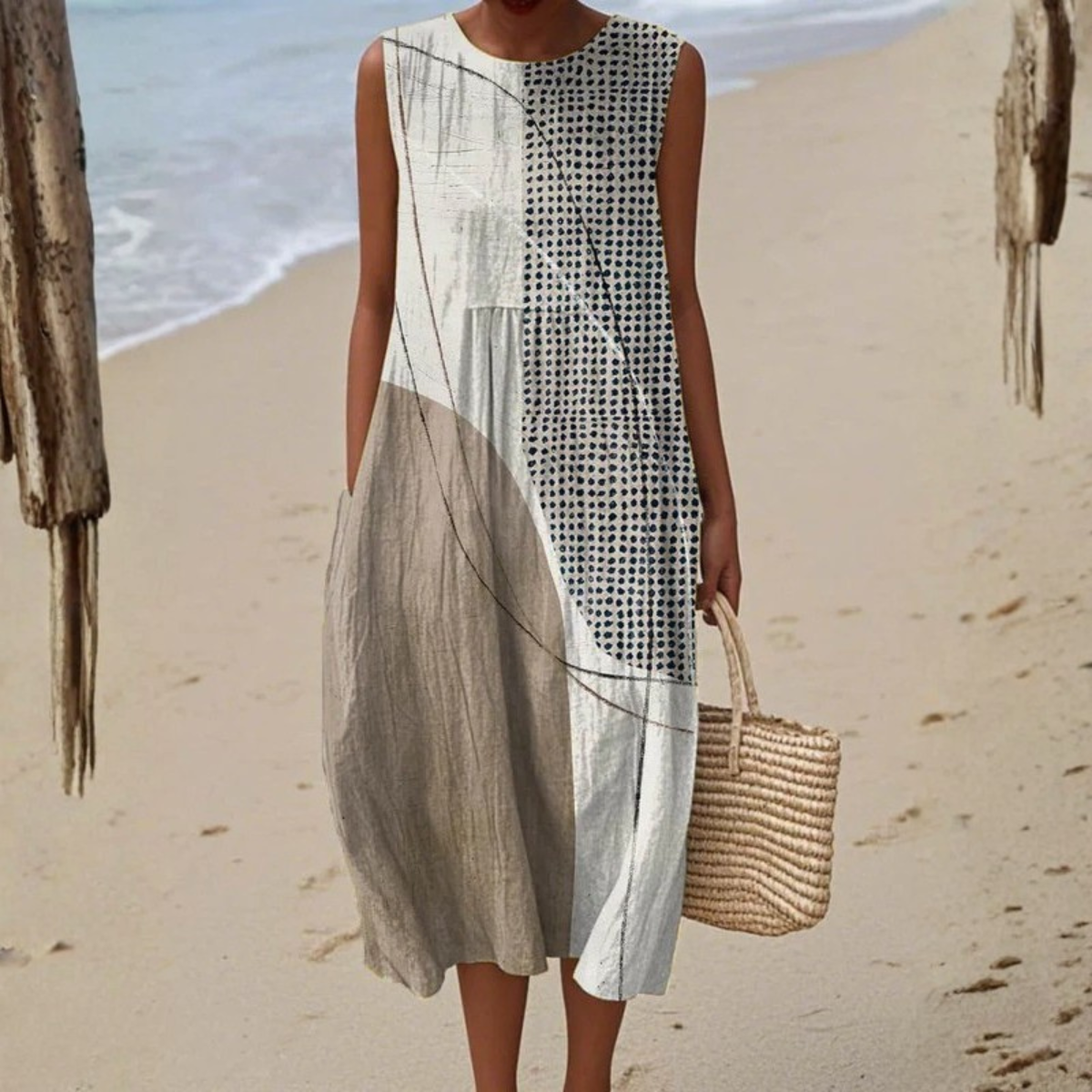 Helena | Abstract Summer Dress