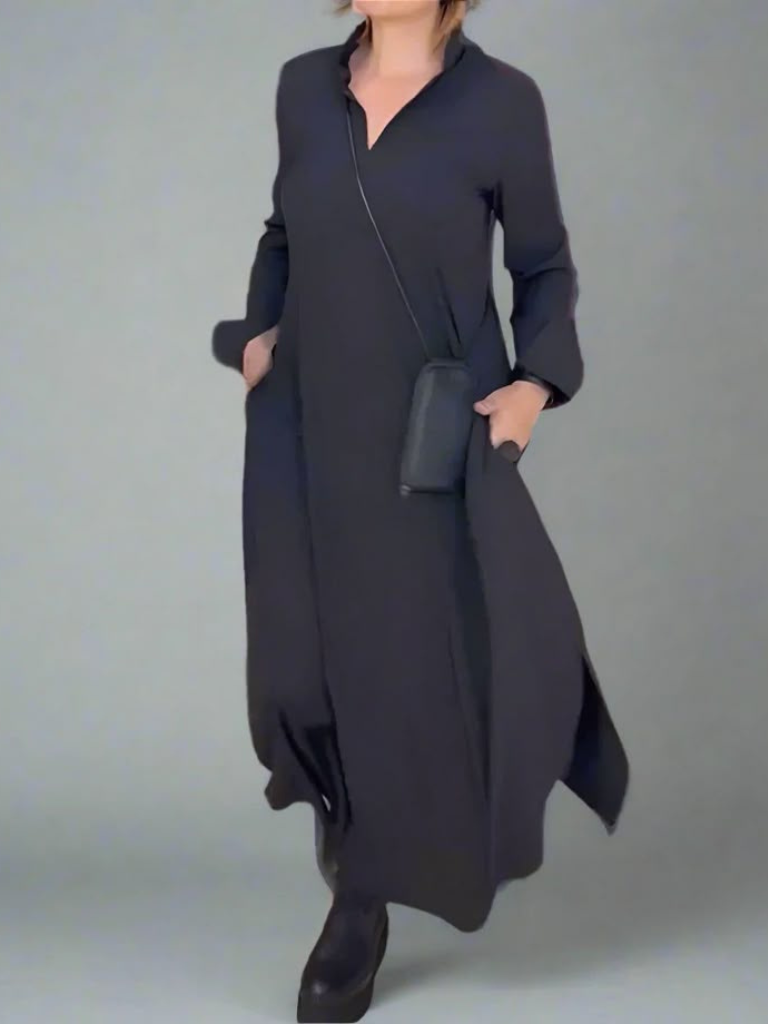 Helen | Maxi Shirt Dress