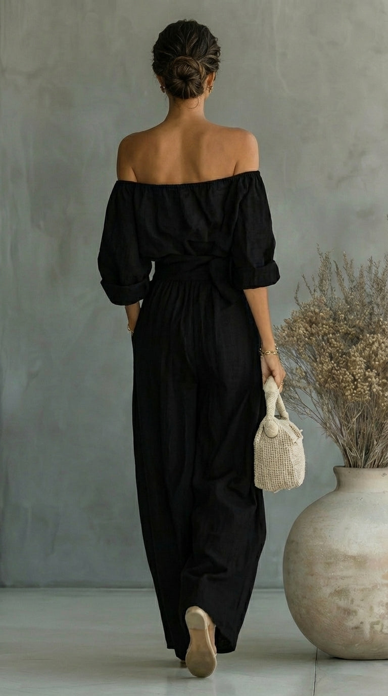 Arabella | Conjunto exclusivo con efecto lino para un verano elegante