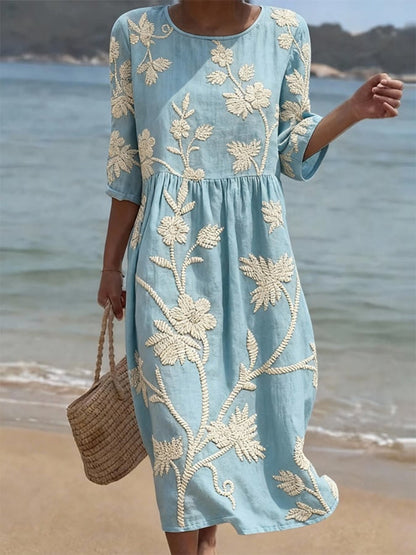 Kerry | Vestido Vintage Bordado