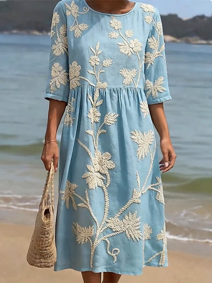 Kerry | Vestido Vintage Bordado