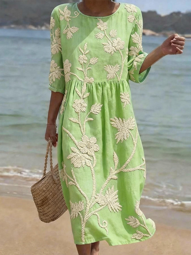 Kerry | Vestido Vintage Bordado