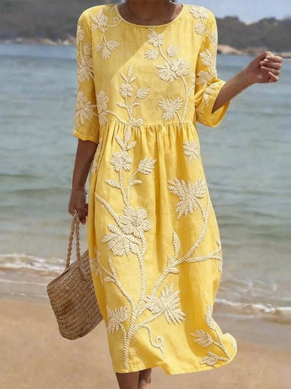 Kerry | Vestido Vintage Bordado