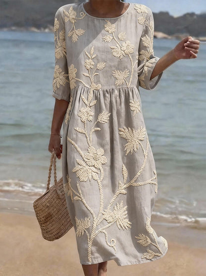 Kerry | Vestido Vintage Bordado