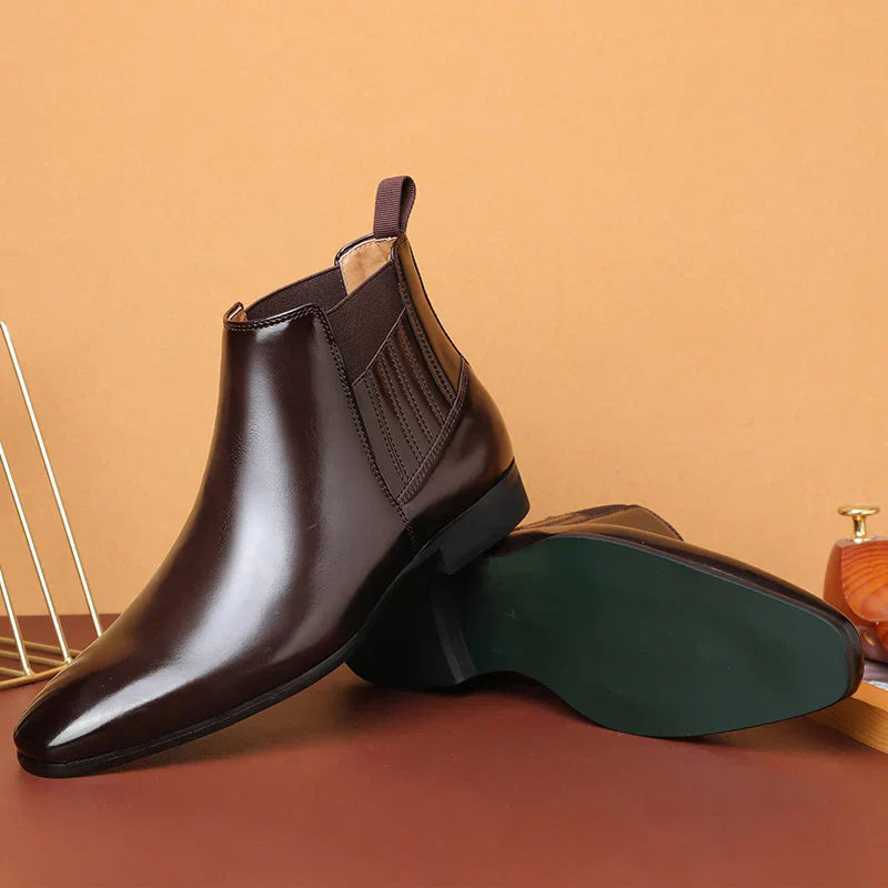 Peyton | Botines de Cuero Sintético