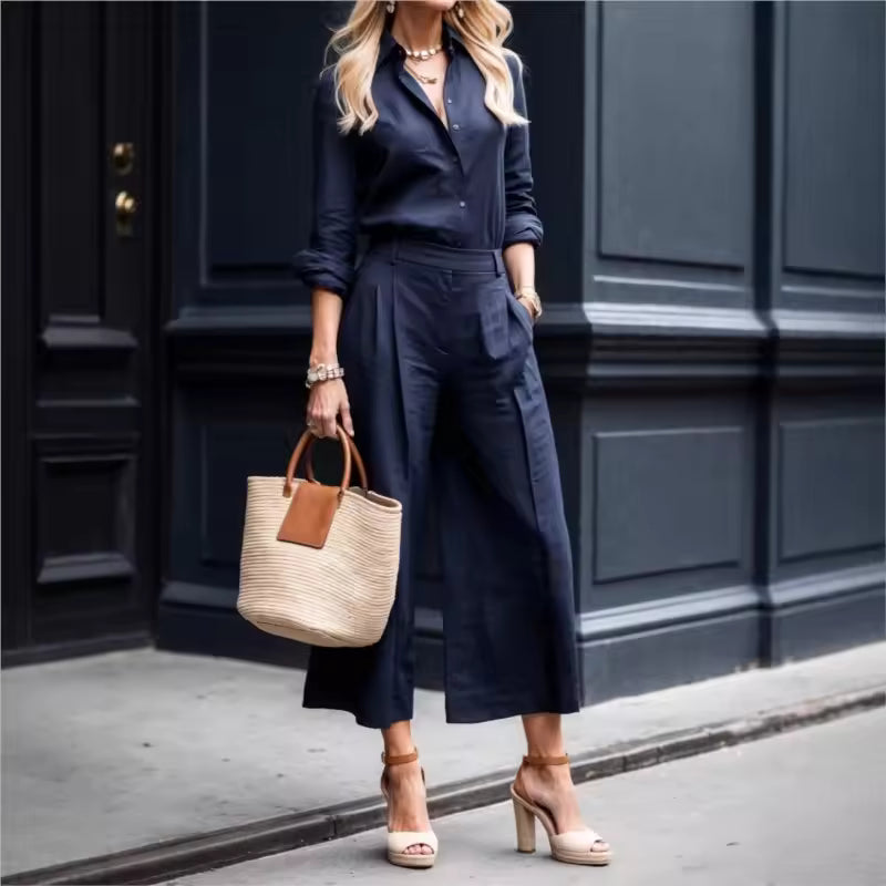Noor™ | Conjunto suelto con pantalón