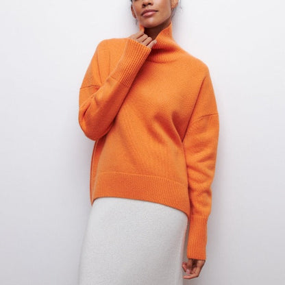 Avery | High Neck Pullover