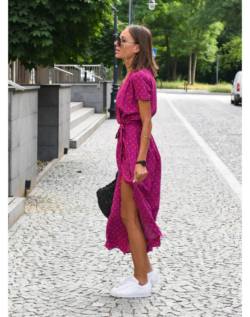 SUZANNE™ | Vestido elegante con escote en V