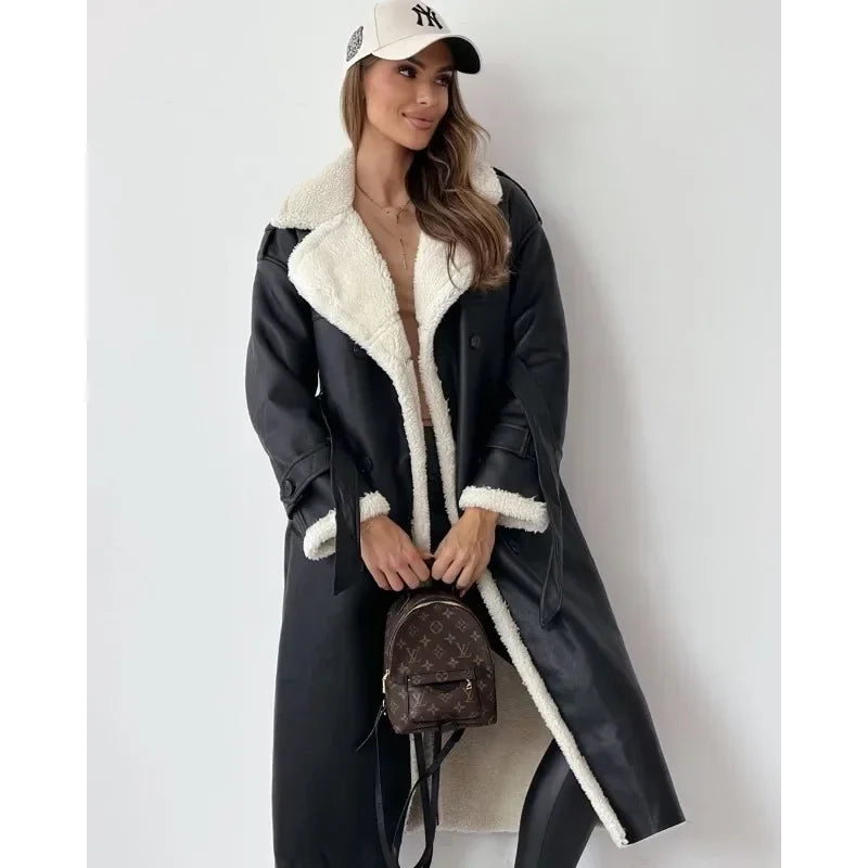 Elara | Trench Coat with Teddy Lining