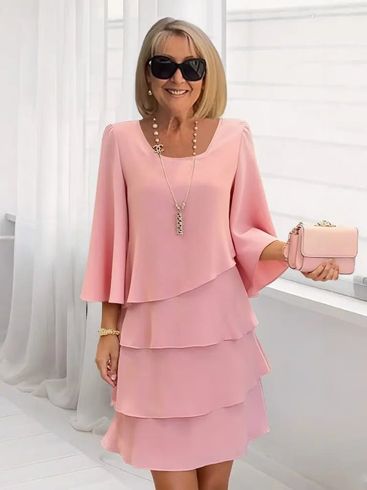 Catherine | Vestido de Volantes de Confort Elegante
