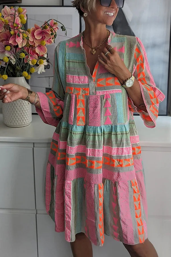 Fiona – Vestido Bohemio Elegante