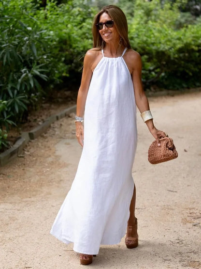 Gina™ - Long Halter Dress