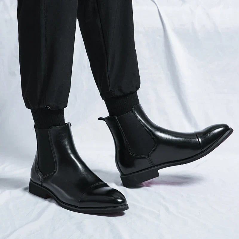 Adrien™ | Zapatos de Cuero Satinado
