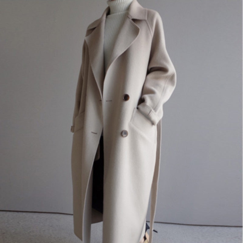 Elenia — Wool Trench Coat