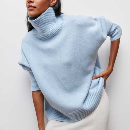 Avery | High Neck Pullover