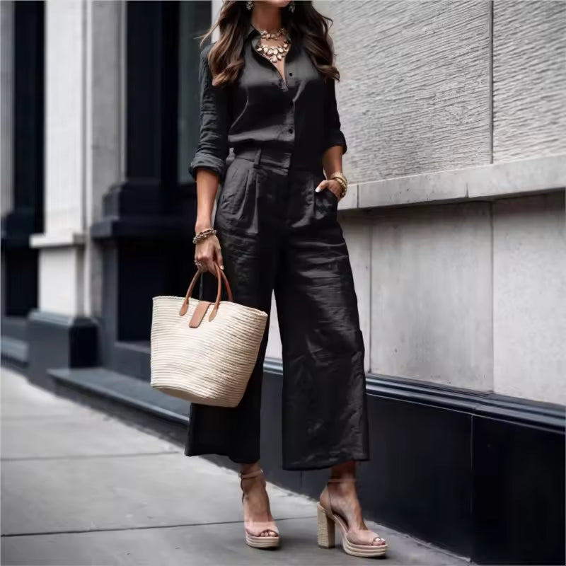 Noor™ | Conjunto suelto con pantalón