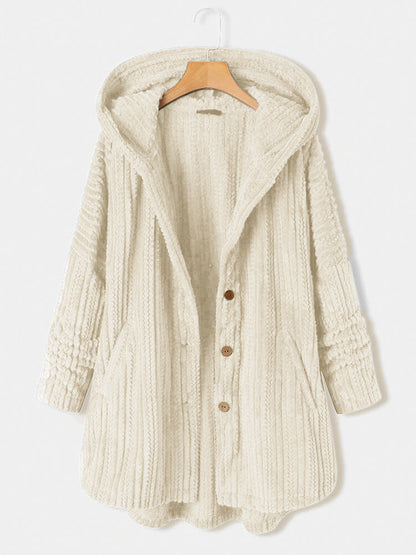Manuela™ - Abrigo de invierno con solapa