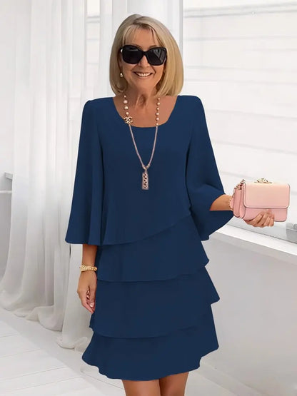 Catherine | Vestido de Volantes de Confort Elegante