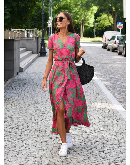 SUZANNE™ | Vestido elegante con escote en V