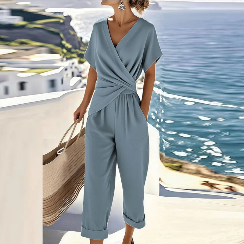 Colleen™ Elegante conjunto de dos piezas