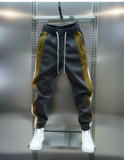 Laurent™ | Pantalones a Tensión con Rayas Contrapuestas