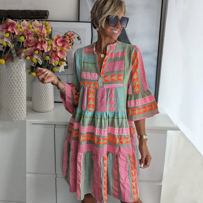 Fiona – Vestido Bohemio Elegante