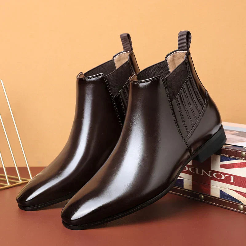 Peyton | Botines de Cuero Sintético