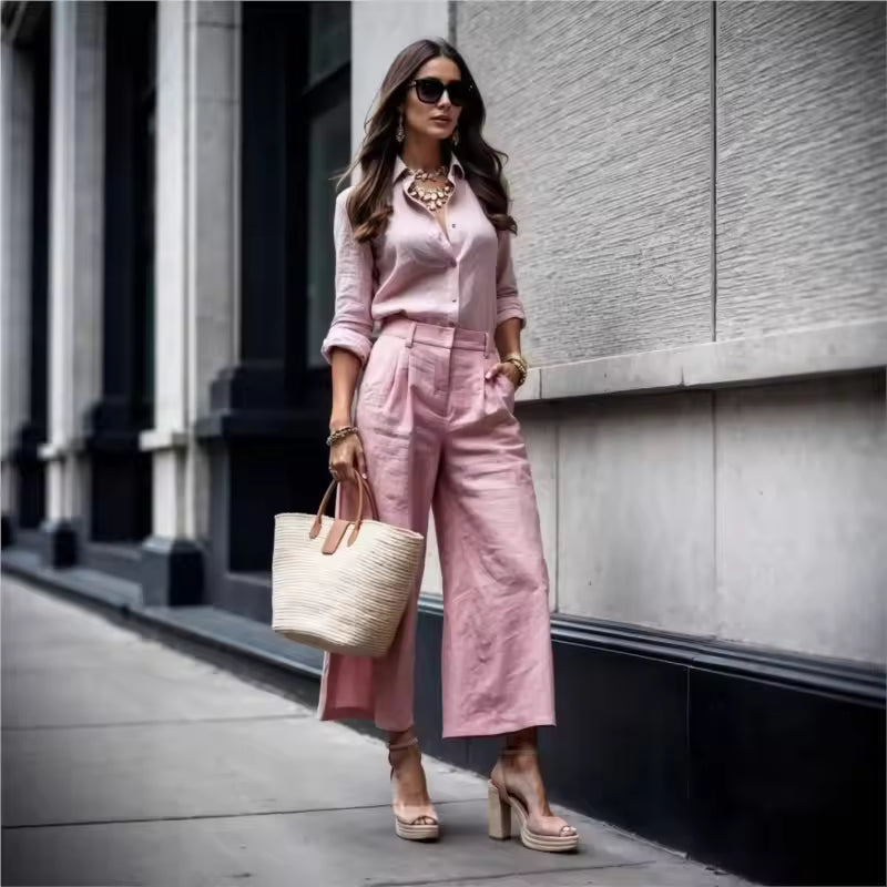 Noor™ | Conjunto suelto con pantalón