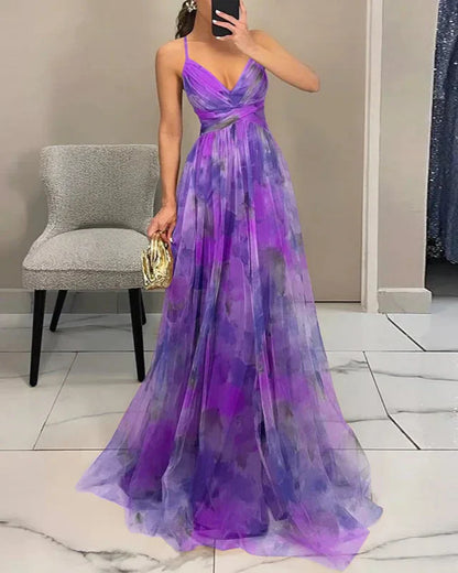 Madeline | Vestido Maxi Floral para una Elegancia Sin Esfuerzo
